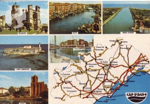 Cap D´Agde - F 1977 95 001 ●